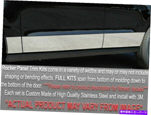 trim panel QAA TH95125�X�e�����X�X�`�[�����b�J�[�p�l���g����1995-20000�A�o���������ɃZ�b�g QAA TH95125 Stainless Steel Rocker Panel Trim 8 Pc Set For 1995-2000 Avalon�y���s�A���i�z