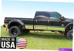 trim panel 2011-2016�t�H�[�h�X�[�p�[�f���[�e�B/F-250�_�C�A�����b�J�[�p�l���g�����X�e�����X�|10.5  2011-2016 Ford Super Duty/F-250 Dually Rocker Panel Trim Stainless Steel 10.5�y���s�A���i�z