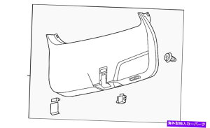 trim panel �{���̃t�H�[�h�g�����e�[���Q�[�gLC5Z-7842906-BH Genuine Ford Trim Tailgate LC5Z-7842906-BH�y���s�A���i�z