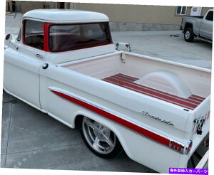 trim panel 1958 1959 Apache Truck Freetside Short Bed Brand New Complete Trip Set with Clip 1958 1959 Apache Truck Fleetside Short Bed Brand New Complete Trim Set with clip