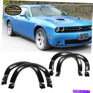 trim panel tBbg15-22_bW`W[x[XftF_[tAf[X^Ch-PP Fits 15-22 Dodge Challenger Base Model Fender Flares Demon Style Unpainted - PP