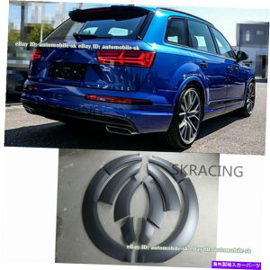 trim panel AEfBQ7 sq7 rsq7 sC06-15̖hzC[tF_[tAA[`Jo[g Unpainted Wheel Fender Flares Arch Cover Trim For Audi Q7 SQ7 RSQ7 S Line 06-15