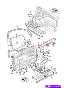 trim panel �h�A�g�����u���E���V���o�[4N0867062CFS1�p�̖{���̃A�E�f�BA8 S8 Quattro�g�����p�l�� Genuine AUDI A8 S8 quattro Trim Panel For Door Trim Brownsilver 4N0867062CFS1�y���s�A���i�z