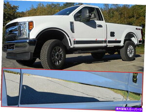 trim panel �X�e�����X�X�`�[�����b�J�[�p�l���g����10PC�t�B�b�g17-20 FORD F-250 F350 Stainless Steel Rocker Panel Trim 10Pc Fits 17-20 Ford F-250 F350�y���s�A���i�z