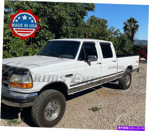 trim panel 1987-1996 FORD FV[YsbNAbvN[LuV[gxbhNbJ[plTRIM-6 " 1987-1996 Ford F-Series Pickup Crew Cab Short Bed Chrome Rocker Panel Trim-6"