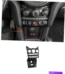 trim panel ~jN[p[F55 F56 F57 14-20p̃AJ[{t@Co[Z^[R\[CDplg Real Carbon fiber Center Console CD Panel Trim For Mini Cooper F55 F56 F57 14-20