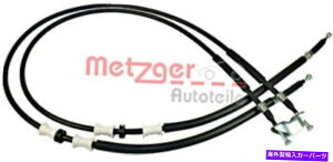 Brake Cable �I�y���c�A�[�̂��߂̃��b�c�K�[�p�[�L���O�u���[�L�P�[�u���Z���^�[���A�f�B�X�N01-12 522017 METZGER Parking Brake Cable Center Rear Disc For OPEL Tour 01-12 522017