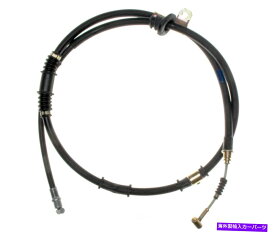 Brake Cable パーキングブレーキケーブルエレメント3後左レイベストに適合する86-87ミツビシガラント Parking Brake Cable-Element3 Rear Left Raybestos fits 86-87 Mitsubishi Galant