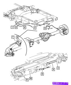 Brake Cable {MOPARp[LOu[LGNXeVP[u52010067AA Genuine Mopar Parking Brake Extension Cable 52010067AA