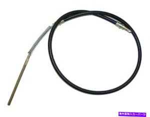 Brake Cable �W�[�v�`�F���L�[SJ���S�j�ASJ�u���b�N�u���[�L�ً}�P�[�u��J5361029 Fits Jeep Cherokee SJ Wagoneer SJ Black Brake Emergency Cable J5361029�y���s�A���i�z