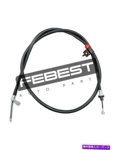 Brake Cable 0299-BCC11XRH{FEBESTp[LOu[LP[uAE36530-EM10A 0299-BCC11XRH Genuine Febest PARKING BRAKE CABLE, RIGHT 36530-EM10A