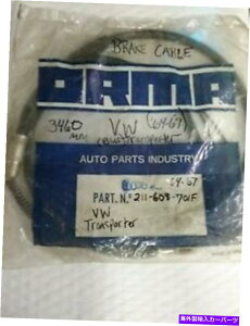 Brake Cable �t�H���N�X���[�Q���o�X�g�����X�|�[�^�[�u���[�L�P�[�u��1964-1967 OE���F211609701f Volkswagen Bus Transporter Brake Cable 1964-1967 OE#: 211609701F�y���s�A���i�z