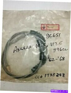 Brake Cable tH[hAOAu[LP[u105E 112E 1196ccp[gFBC651 MADE IN UK Ford Anglia Brake Cable 105E 112E 1196cc Part#: BC651 Made In UK