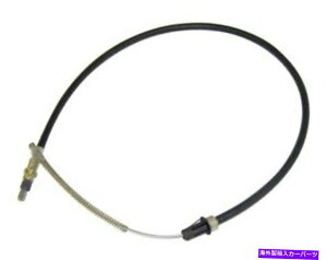 Brake Cable �W�[�v�`�F���L�[SJ���S�j�ASJ�u���b�N�u���[�L�ً}�P�[�u��J5357412 Fits Jeep Cherokee SJ Wagoneer SJ Black Brake Emergency Cable J5357412�y���s�A���i�z