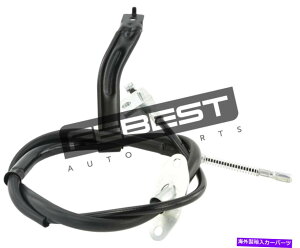 Brake Cable 14100-actlh�{����Febest�p�[�L���O�u���[�L�P�[�u���A��4901034202 14100-ACTLH Genuine Febest PARKING BRAKE CABLE, LEFT 4901034202