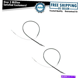 Brake Cable VW Jetta Golf Cabrio New�̂��߂ً̋}�p�[�L���O�u���[�L�P�[�u�������E�y�A Emergency Parking Brake Cable Left & Right Pair For VW Jetta Golf Cabrio NEW�y���s�A���i�z