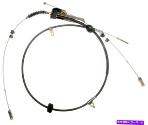 Brake Cable �p�[�L���O�u���[�L�P�[�u���G�������g3�t�����g���C�x�X�gBC93308�t�B�b�g80-84�}�c�_GLC Parking Brake Cable-Element3 Front Raybestos BC93308 fits 80-84 Mazda GLC�y���s�A���i�z
