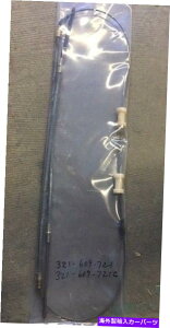 Brake Cable �t�H���N�X���[�Q��Quantum�A1982-88�p�[�L���O�u���[�L�P�[�u��321-609-721 Volkswagen Quantum, 1982-88 Parking Brake Cable 321-609-721�y���s�A���i�z