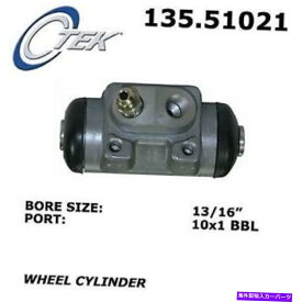 Wheel Cylinder ＃135.51021中心部ドラムブレーキホイールシリンダー # 135.51021 Centric Parts Drum Brake Wheel Cylinder