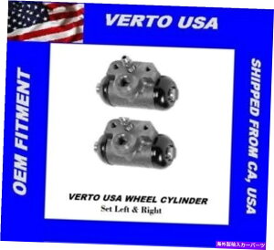 Wheel Cylinder 2�z�C�[���V�����_�[�́A�_�b�W���C�_�[�A����50�A�O�H�̂��߂̍��㕔���E�㕔 2 Wheel Cylinders Rear Left & Right For Dodge Raider, Ram 50 , Mitsubishi�y���s�A���i�z