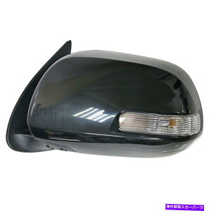 US�~���[ Toyota Hilux Kun25 Kun35 2011-2014�p�̍������̃G�N�X�e���A�T�C�h�~���[7�s�� Black Left Exterior Side Mirror 7 Pins For Toyota Hilux KUN25 KUN35 2011-2014