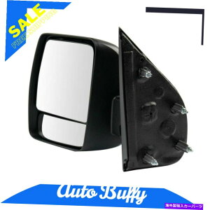 US~[ TRQ~[}jAubNeNX`hCo[TChLHtBbgjbTNV 1500 2500 3500 TRQ Mirror Manual Black Textured Driver Side LH Fits Nissan NV 1500 2500 3500