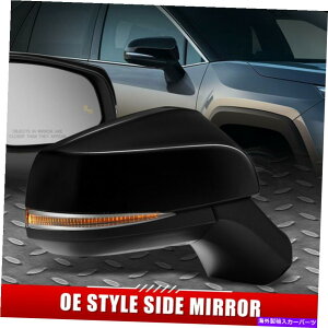 US~[ 19-20̃g^RAV4 OEX^Cp[+M+BSD+v[hCgETCh??~[ FOR 19-20 TOYOTA RAV4 OE STYLE POWERED+HEATED+BSD+PUDDLE LIGHT RIGHT SIDE MIRROR