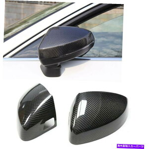 US~[ {̃J[{t@Co[TChr[~[Jo[LbvtBbg2015-2021AEfBS3i[AVXgj Real Carbon Fiber Side View Mirror Cover Cap Fit 2015-2021 Audi S3 (Lane Assist)