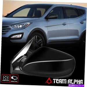 US~[ 2013-2017q_CT^tF[hCo[] OEX^C̃p[~[ Fits 2013-2017 Hyundai Santa Fe [Left Driver Side] OE Style Power Adjust Mirror
