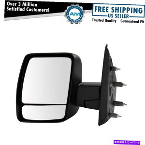 US~[ ~[}jAubNeNX`hCo[͓YNV 1500 2500 3500ɍɍ Mirror Manual Black Textured Driver Side Left for Nissan NV 1500 2500 3500