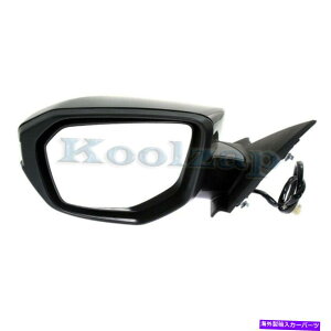 US~[ 16-19̃VrbNN[y/Z_㕔r[~[p[Mw/oMhCo[ For 16-19 Civic Coupe/Sedan Rear View Mirror Power Heated w/o Signal Driver Side