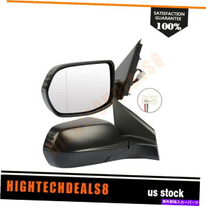 US~[ ƉẼ~[2012-16pHO1321270z_CR-Vp[ubNeNX` Left & Right Side Mirrors HO1321270 For 2012-16 Honda CR-V Power Black Textured