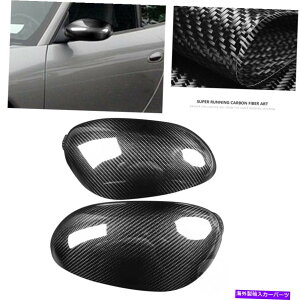 US~[ J[{t@Co[J[TChobN~[Jo[Lbg|VF911 996 2004̃tBbg Carbon Fiber Car Side Rearview Mirror Cover Kit Refit For Porsche 911 996 2004