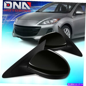 US~[ 2010-2013 Mazda 3yAOEX^Cp[+MTChhA~[̌ FOR 2010-2013 MAZDA 3 PAIR OE STYLE POWER+HEATED SIDE DOOR MIRROR REPLACEMENT