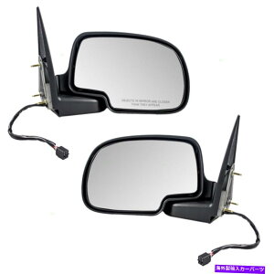 US~[ V{[GMCLfbNsbNAbvSUVp̃yAp[TCh~[M܂胉v Pair Power Side Mirrors Heated Puddle Lamp for Chevrolet GMC Cadillac Pickup SUV