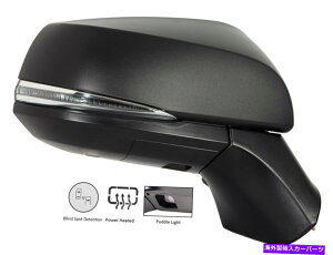 US~[ 2019-2022 TOYOTA RAV4GNXeA~[w/ puddleMBSDȑ For 2019 - 2022 Toyota RAV4 Exterior Mirror W/ Puddle Signal BSD Passenger Side