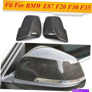 US~[ BMW E87 F20 F30 F35 11-17J[{t@Co[2PCSTCh~[Jo[Lbv 2PCS Side Mirror Cover Cap for BMW E87 F20 F30 F35 11-17 Carbon Fiber Replace