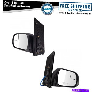 US~[ p[uChX|bgeNX`~[LHhCo[RHpbZW[yAg^VGĩyA Power Blind Spot Textured Mirror LH Driver RH Passenger Pair for Toyota Sienna