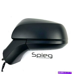 US~[ g^RAV4̃TCh~[2019-2020p[AMAAhCo[ Side Mirror for Toyota RAV4 2019-2020 Power, Non-Heated, Black, Driver Left Side