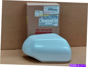 US�~���[ OEM 2022�g���^�c���h����q�T�C�h�~���[�J�o�[�z���C�g�p�[���}�C�J089 OEM 2022 TOYOTA TUNDRA PASSENGER SIDE MIRROR COVER WHITE PEARL MICA 089�y���s�A���i�z