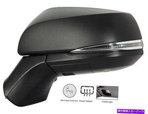 US~[ 2019-2022v[hMBSDhCo[TChtg^RAV4GNXeA~[ For 2019 - 2022 Toyota RAV4 Exterior Mirror with Puddle Signal BSD Driver Side