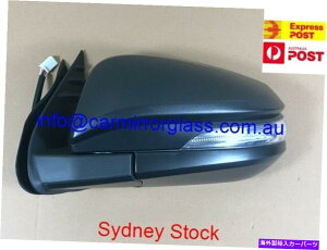 US~[ g^nCbNX2015̐VhA~[͍ɂ܂iubNAGNgbNAJԂj NEW DOOR MIRROR FOR TOYOTA HILUX 2015 Onward LEFT SIDE (BLACK, ELECTRIC, REPEAT)