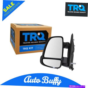 US~[ TRQ~[}jAMeNX`ubNhCo[TChv}X^[̂߂LHLH TRQ Mirror Manual Signal Textured Black Driver Side Left LH for Ram Promaster