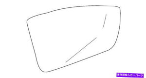 US�~���[ �{���̃t�H�[�h18-21 ECOSPORT EXTYORIOR PASSENGER SIDE MIRRORGLASS GN1Z-17K707-E Genuine Ford 18-21 EcoSport Exterior Passenger Side Mirror Glass GN1Z-17K707-E�y���s�A���i�z