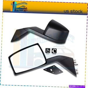 US~[ t[h}jA~[yATChubN82361058,82361050yA04-16{{VNL HOOD Manual Mirrors Pair Side Black 82361058,82361050 Pair For 04-16 VOLVO VNL