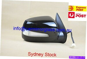 US~[ Isuzu D-Max 2006-2012̐VhA~[Eip[tH[hƍ NEW DOOR MIRROR FOR ISUZU D-MAX 2006-2012 RIGHT SIDE (BLACK With Power Fold