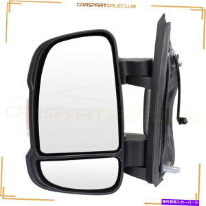 US~[ 1 x}jAtH[hubNMTCh~[_bWv}X^[2014 1 X Manual Fold Black Signal Left Side Mirror For DODGE RAM PROMASTER 2014