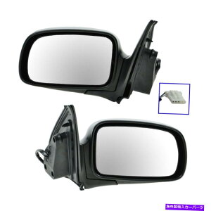 US~[ p[TChr[~[99-02YNGXg}[L[lLHRHyAZbg Power Side View Mirrors LH & RH Pair Set For 99-02 Nissan Quest Mercury Villager