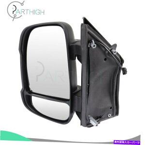 US~[ 2014 RAMv}X^[VOi}jA~[ubNeNX`}jAeXXR[vLH Fits 2014 RAM PROMASTER Signal Manual Mirror Black Textured Manual Telescope LH