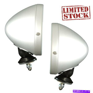 US~[ tH[h}X^OGT40 ACp̃yAXpChbgX^C̃NVbN[VO~[RxbNX Pair Spun Raydot Style Classic Racing Mirror Convex For Ford Mustang GT40 AC